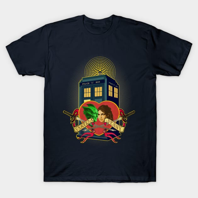 VASTRA AND JENNY LOVE T-Shirt by KARMADESIGNER T-SHIRT SHOP